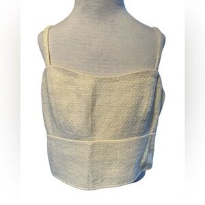 NWT Abercrombie & Fitch Textured Cropped Tank